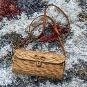 Rattan summer bag